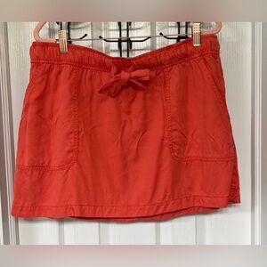 Cynthia Rowley Adjustable Tie Waist Mini Skirt Size XL